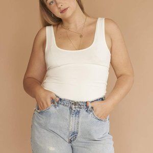 Fauxgerty Tank Bodysuit